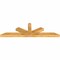 Ekena Millwork Saratoga Rough Sawn Timber Gable Bracket, Western Red Cedar, 72"W x 21"H x 4"D x 4"F, 7/12 Pitch GBW072X21X0404SAR00RWR - alternate 5